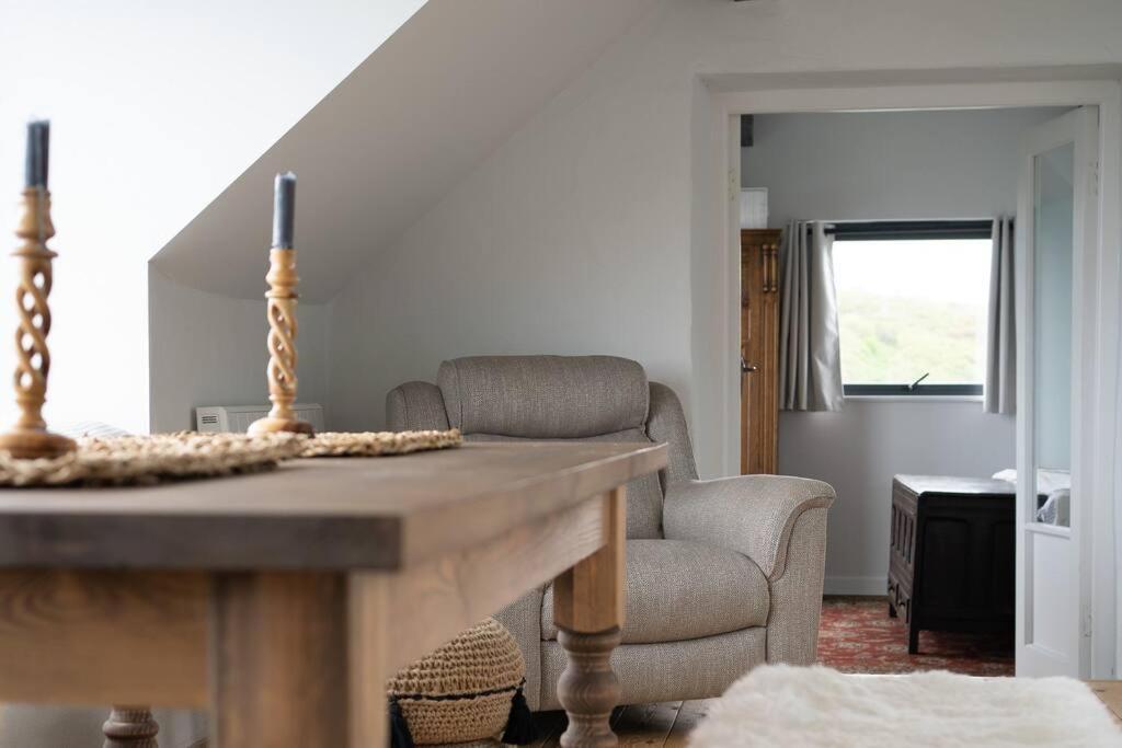 Cliff-Top Cottage On Coast Path W/Panoramic Views Trevine Buitenkant foto