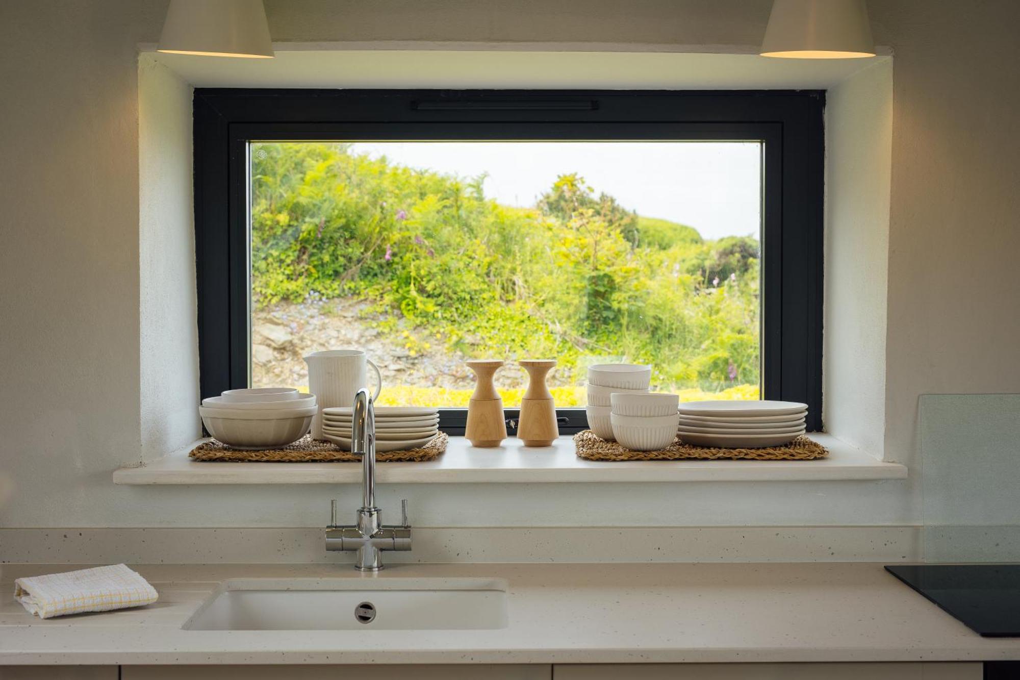 Cliff-Top Cottage On Coast Path W/Panoramic Views Trevine Buitenkant foto