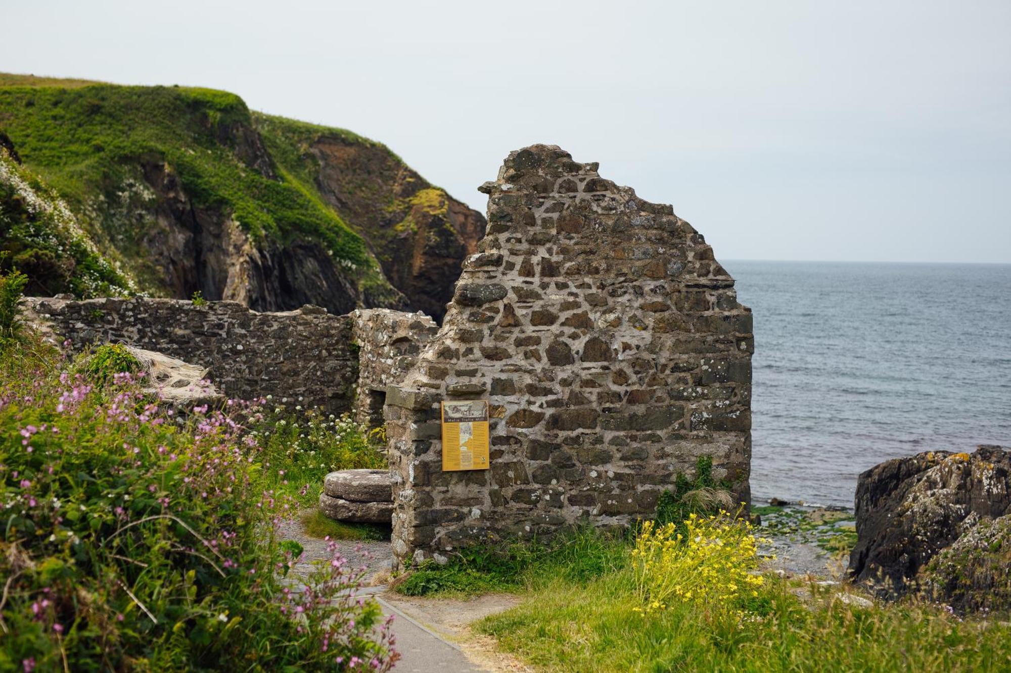 Cliff-Top Cottage On Coast Path W/Panoramic Views Trevine Buitenkant foto